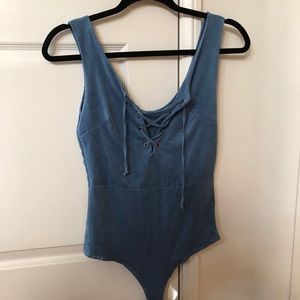 Lace Up Bodysuit